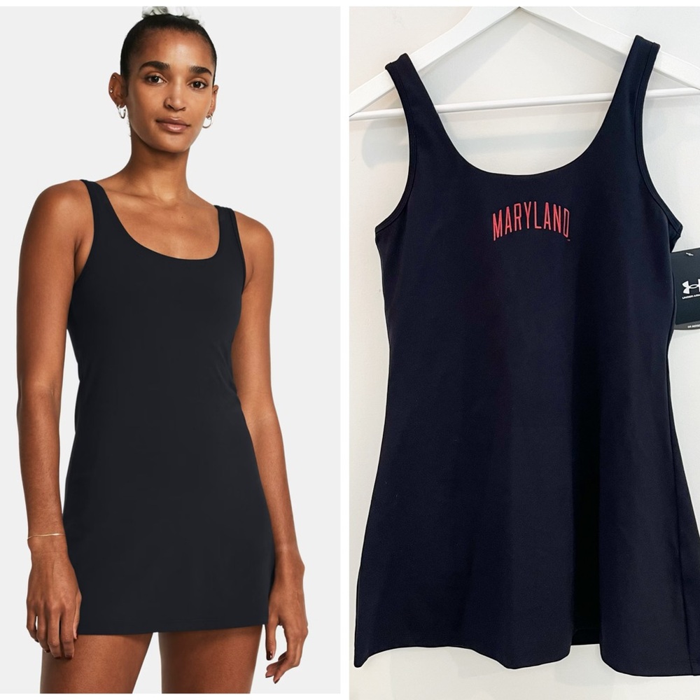 Under Armour Black Dress with Red Maryland Logo